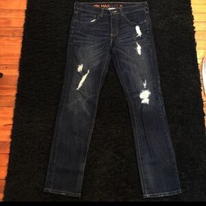 Urban Pipeline Darkwash distressed